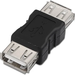 Adaptador AISENS USB 2.0 A/H-A/H Negro (A103-0037)