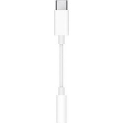 Adaptador Apple USB-C a Jack 3.5mm Blanco (MU7E2ZM/A) | 0190198886866 | Hay 10 unidades en almacén | Entrega a domicilio en Canarias en 24/48 horas laborables