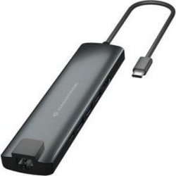 Adaptador CONCEPTRONIC USB-C HDMI mSD 9en1 (DONN06G)