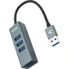 Hub Nanocable USB-A 3.0 a 4xUSB-A 3.1 Gris (10.16.4402) | (1)