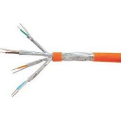 Bobina Cable Equip Cat.7 S/FTP Naranja 100M (EQ187321) | 4015867207819