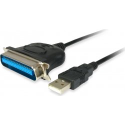 Cable Adaptador EQUIP Usb1.1 a Paralelo 1.5m(EQ133383)