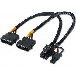 Cable AISENS 2xMolex 4PIN/M-PCI-E 20cm (A131-0165) [1 de 4]