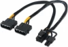 Cable AISENS 2xMolex 4PIN/M-PCI-E 20cm (A131-0165) | (1)