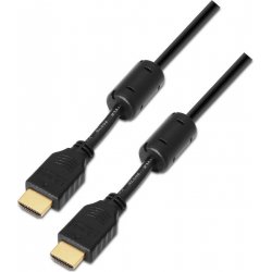 Cable AISENS Ferrita HDMI A/M-A/M 5m Negro (A119-0100)