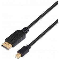 Cable AISENS mini DP/M-DP/M Negro 3m (A124-0132)