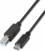 Cable AISENS USB2.0 3A Tipo C/M-B/M 1m (A107-0053) | (1)