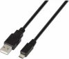 Cable AISENS USB2.0 A/M-MICRO B/M 3m Negro (A101-0029) | (1)