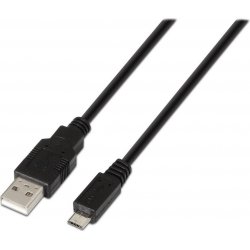 Cable AISENS USB2 A/M-Micro B/M 0.8m Negro (A101-0027) [1 de 3]