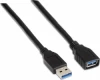 Cable AISENS USB3.0 A/M-A/H 1m Negro (A105-0041) | (1)