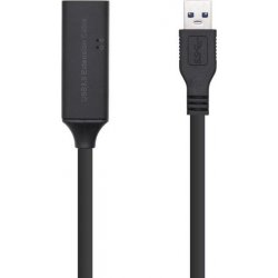 Cable AISENS USB3.0 A/M-A/H 5m Negro (A105-0407) [1 de 3]