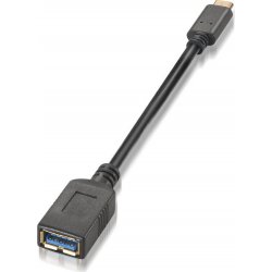 Cable AISENS USB3.1 C/M-A/H 15cm Negro (A107-0062) [1 de 3]