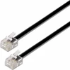 Cable de Telefono AISENS 6P4C M-M Negro 3m (A143-0320) | (1)