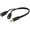 Cable EQUIP Mini jack3.5mm/M a 2jack 3.5mm/H (EQ147941) | (1)