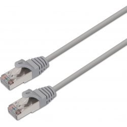 Cable Red AISENS RJ45 Cat.6 FTP 10m Gris (A136-0278) | 8436574702774
