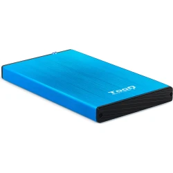 Imagen de Caja HDD TOOQ 2.5`` SATA USB3 Azul (TQE-2527BL)