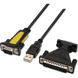 Conversor AISENS USB-A a Serie RS232 1.8m (A104-0039) [1 de 4]