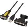 Conversor AISENS USB-A a Serie RS232 1.8m (A104-0039) | (1)