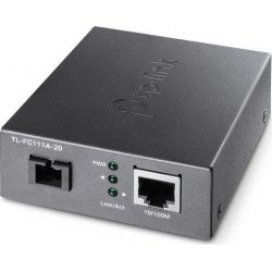 TP-LINK convertidor de medio 100 Mbit/s Monomodo Negro | TL-FC111A-20 | 6935364010980 [1 de 2]