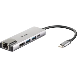 Imagen de Docking D-Link Usb-C HDMI/Ethernet/USB PD60W(DUB-M520)
