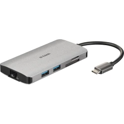 Docking D-Link USB-C Lector/HDMI/RJ45 PD100W (DUB-M810) [1 de 5]