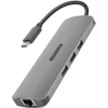 Adaptador Sitecom USB-C a 3xUSB-A/HDMI/RJ45/SD (CN-382) | (1)