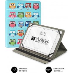 Funda Subblim Trendy Owls 10.1``-11`` (SUB-CUT-4TC003) | 8436586740955