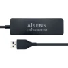 Hub AISENS USB 2.0 a 4xUSB 2.0 30cm Negro (A104-0402) | (1)