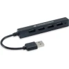 Hub CONCEPTRONIC USB 2.0 a 4xUSB 2.0 Negro (HUBBIES05B) | (1)