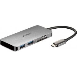 Hub D-Link USB-C a 2xUSB-A/USB-C PD/HDMI (DUB-M610) | 0790069450464 | Hay 4 unidades en almacén | Entrega a domicilio en Canarias en 24/48 horas laborables