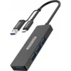 Hub Sitecom USB-C 3.0 a 4xUSB-A 3.0 Negro (CN-414) | (1)
