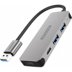 HUB SITECOM USB-A a 2xUSB-A + 2xUSB-C (CN-399) | 8716502031122
