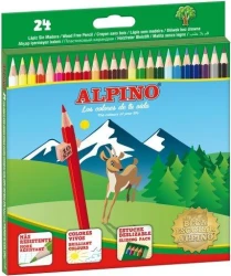 ALPINO AL010658 ESTUCHE 24 UNIDADES LAPICES DE COLORES | 8413240565130