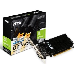 MSI PCIe GT710 2Gb D3H LP VGA DVI HDMI (912-V809-2016) | Hay 3 unidades en almacén | Entrega a domicilio en Canarias en 24/48 horas laborables