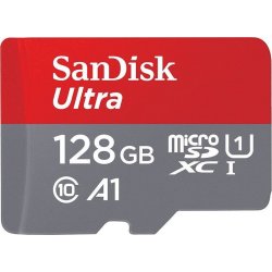 Imagen de SANDISK Micro SDXC 128Gb+Adap C10 (SDSQUNR-128G-GN3MA)