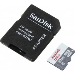 Imagen de SANDISK MicroSDHC 32Gb+Adap C10 (SDSQUNR-032G-GN3MA)