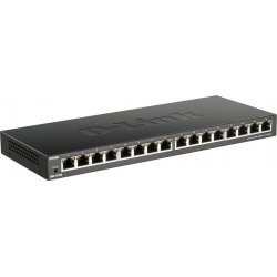 Switch D-Link 16p 10/100/1000 Negro (DGS-1016S) | 0790069455261