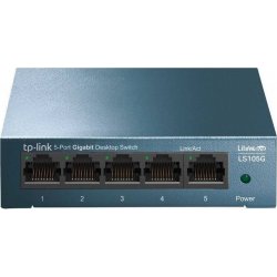 Switch Tp-link 5p 10 100 1000 Azul (LS105G) | 6935364085445