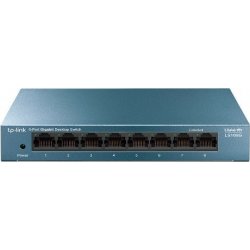 Switch TP-Link 8p 10/100/1000 Azul (LS108G) | 6935364085452 | Hay 10 unidades en almacén | Entrega a domicilio en Canarias en 24/48 horas laborables