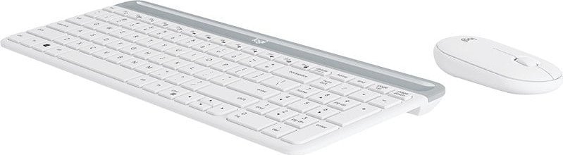 Logitech MK470 teclado Ratón incluido RF inalámbrico Español Blanco