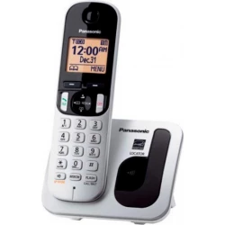 Teléfono Inalámbrico Panasonic Plata (KX-TGC210SPS) | 5025232885176