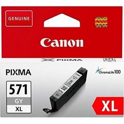 Tinta Canon CLI-571GY XL Gris 11ml 289 pág (0335C001) | 4549292032901