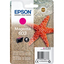 Tinta Epson 603 Magenta 2.4ml (C13T03U34010) | 8715946666778