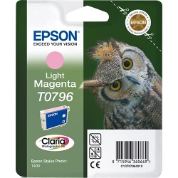 Tinta Epson T0796 Magenta Claro 11.1ml (C13T07964010) | 5051964035985 [1 de 2]