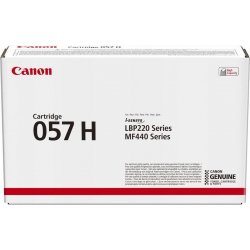 Toner Canon Laser 057 H Negro 10000 páginas (3010C002) | 4549292136289