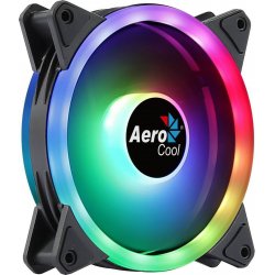 Ventilador AEROCOOL Duo 120mm ARGB LED Negro (DUO12) | 4710562752571