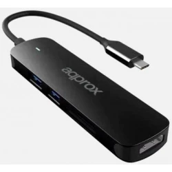 Adaptador Approx USB-C a 2xUSB 3.0/HDMI/Lector (APPC45) | 8435099531470 | Hay 10 unidades en almacén | Entrega a domicilio en Canarias en 24/48 horas laborables
