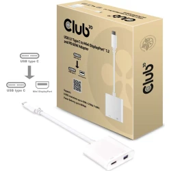 Adaptador Club 3D USB-C a Mini DP/USB-C PD (CAC-1509) | 8719214470883 [1 de 5]