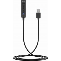 Adaptador EQUIP USB-A a Jack 3.5mm Negro (EQ245321) | 4015867226636 | Hay 5 unidades en almacén | Entrega a domicilio en Canarias en 24/48 horas laborables