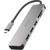 Adaptador Sitecom USB-C a USB-A/HDMI/Lector (CN-407) | (1)